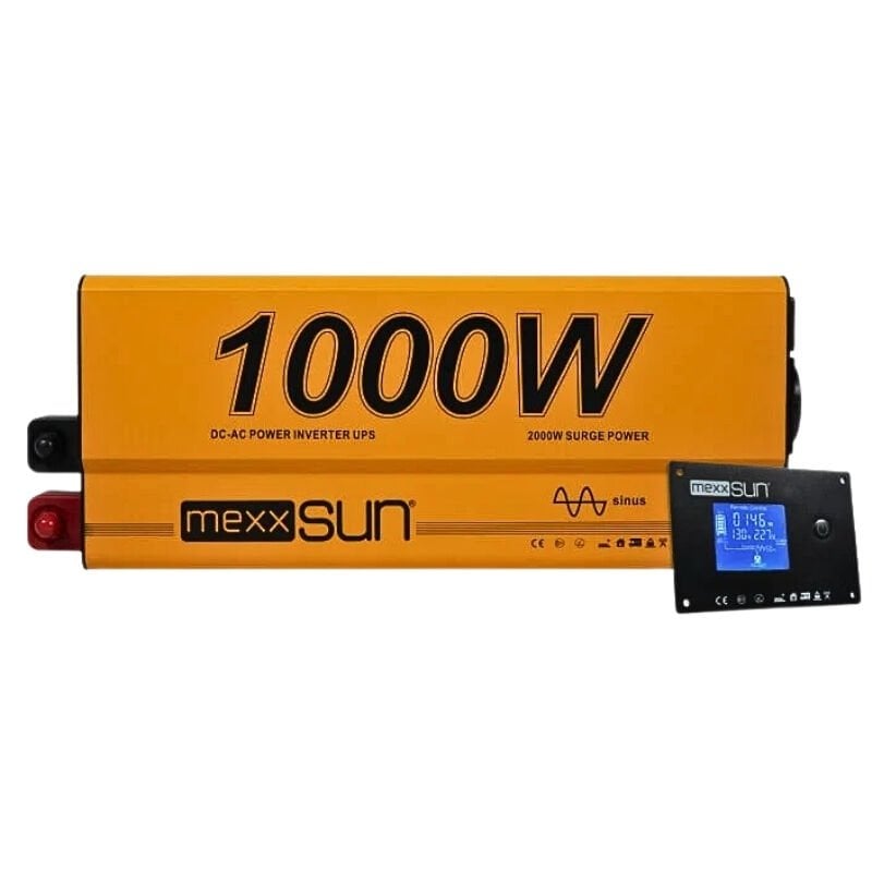 Mexxsun Tam Sinüs UPS (Remote Ekran) 12V 1500W