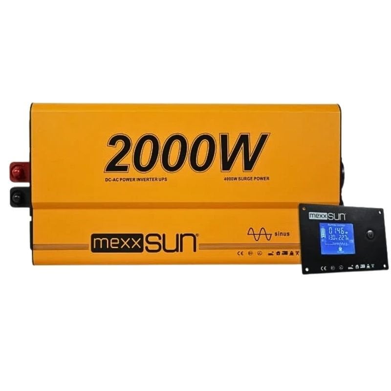 Mexxsun Tam Sinüs UPS (Remote Ekran) 12V 2000W