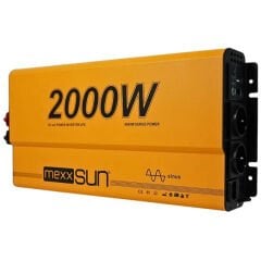 Mexxsun Tam Sinüs UPS (Remote Ekran) 12V 2000W