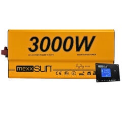 Mexxsun Tam Sinüs UPS (Remote Ekran) 12V 3000W