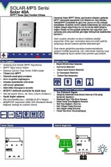 Havensis 40 Ah Mppt 12/24 V Solar Şarj Kontrol Cihazı