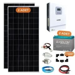 3 kW Karavan Solar Enerji Paketi