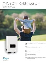 Deye 25 Kw Trifaze Ongrid İnverter