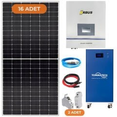 YapıSolar Eco 11 Kw İnverterli 15 Kw Lityum Depolamalı Solar Enerji Paketi