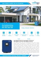 TommaTech Uno Hybrid N 6 kW 48V Monofaze İnverter