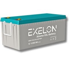 Exelon 12 Volt 200 Amper Jel Akü Derin Döngü Deep Cycle