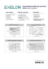 Exelon 12 Volt 200 Amper Jel Akü Derin Döngü Deep Cycle