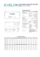 Exelon 12 Volt 150 Amper Jel Akü Derin Döngü Deep Cycle