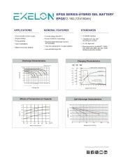 Exelon 12 Volt 150 Amper Jel Akü Derin Döngü Deep Cycle
