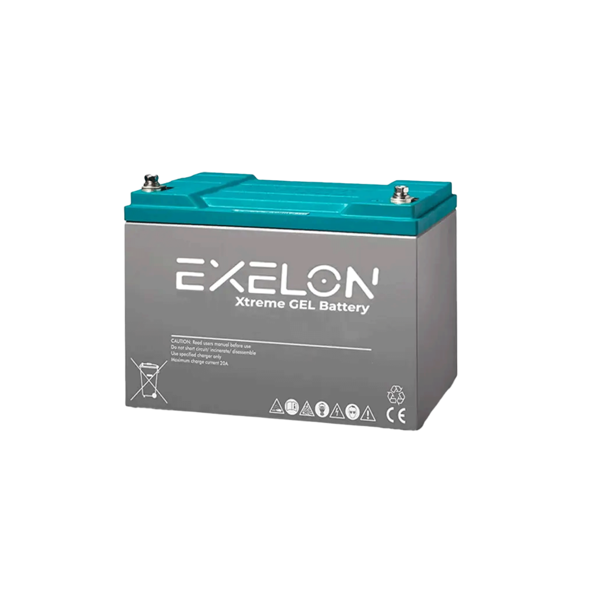 Exelon 12 Volt 100 Amper Jel Akü Derin Döngü Deep Cycle