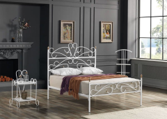 Bergama Çift Kişilik Yatak Odası Ferforje Metal 140x190 140x200 150x200 160x200 180x200 Karyola