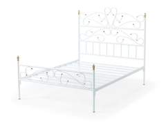 Bergama Çift Kişilik Yatak Odası Ferforje Metal 140x190 140x200 150x200 160x200 180x200 Karyola