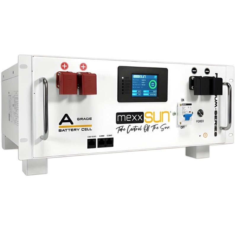 Mexxsun 48 V 100 Ah Ekranlı Lityum Akü