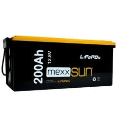 Mexxsun Lityum Akü 12,8V 200AH (LiFePo4) 2560Wh
