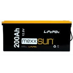 Mexxsun Lityum Akü 12,8V 200AH (LiFePo4) 2560Wh