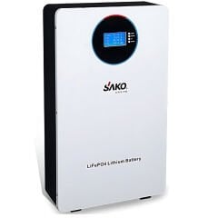 Sako Li-Sun 51.2 Volt 200Ah LifePo4 Lityum Akü