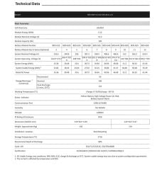 Deye Yüksek Voltaj Lityum Akü 61.44 Kwh