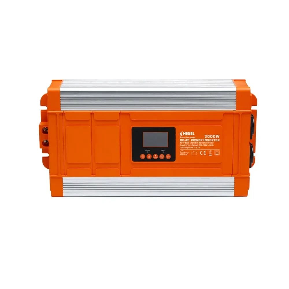 Hegel 3000 W 12 V EKRANLI TAM SİNÜS İNVERTER