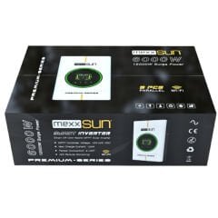 Mexxsun Premium 6kW 48V Mppt Tam Sinüs Akıllı İnverter (Paralel /Wi-Fi/ Dual Output)