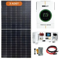 Mexxsun 4 kW Hazır Solar Enerji Paketi Lityum Depolamalı