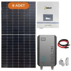 Exelon 16 kW Lityum Akülü Solar Enerji Paketi