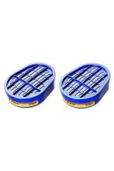 Drager X-plore 3300 L Yarım Yüz Maskesi A1b1e1k1 (ABEK1) Filtre