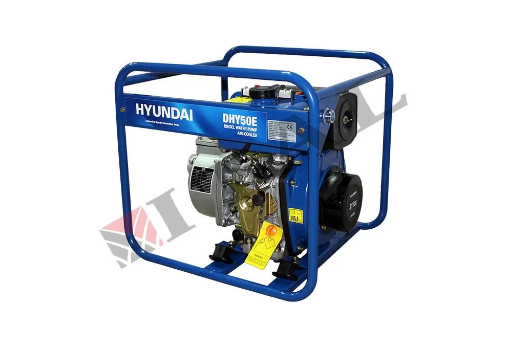 Hyundai Dhy50e Marşlı Dizel Su Motoru