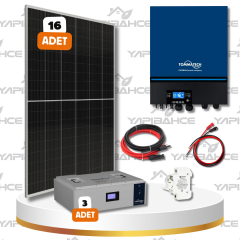 Yapı Solar TommaTech 15 Kw Lityum Akülü Hazır Solar Enerji Paketi 3
