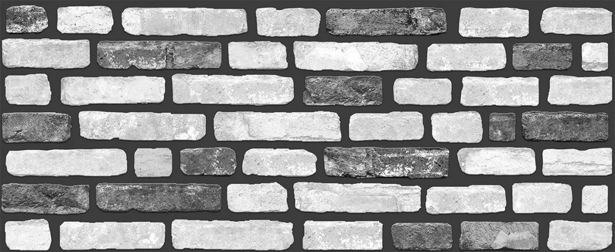 Kaleplus Dekoratif Strafor Renkli 3d Tuğla Duvar Paneli Td06-116