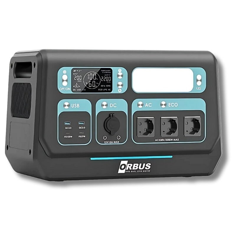 Orbus 2200W Taşınabilir Güç Kaynağı – Power Station