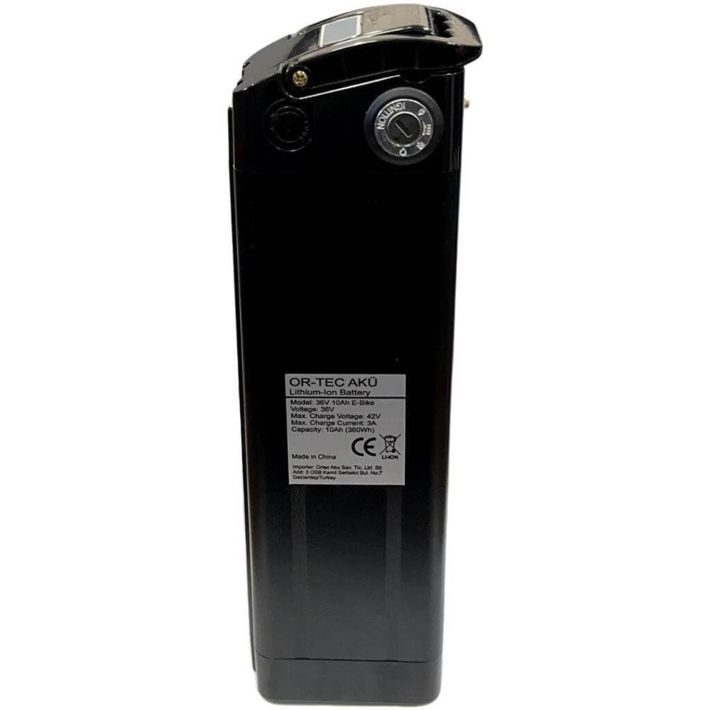 Ortec 36V 10Ah Elektrikli Bisiklet Aküsü