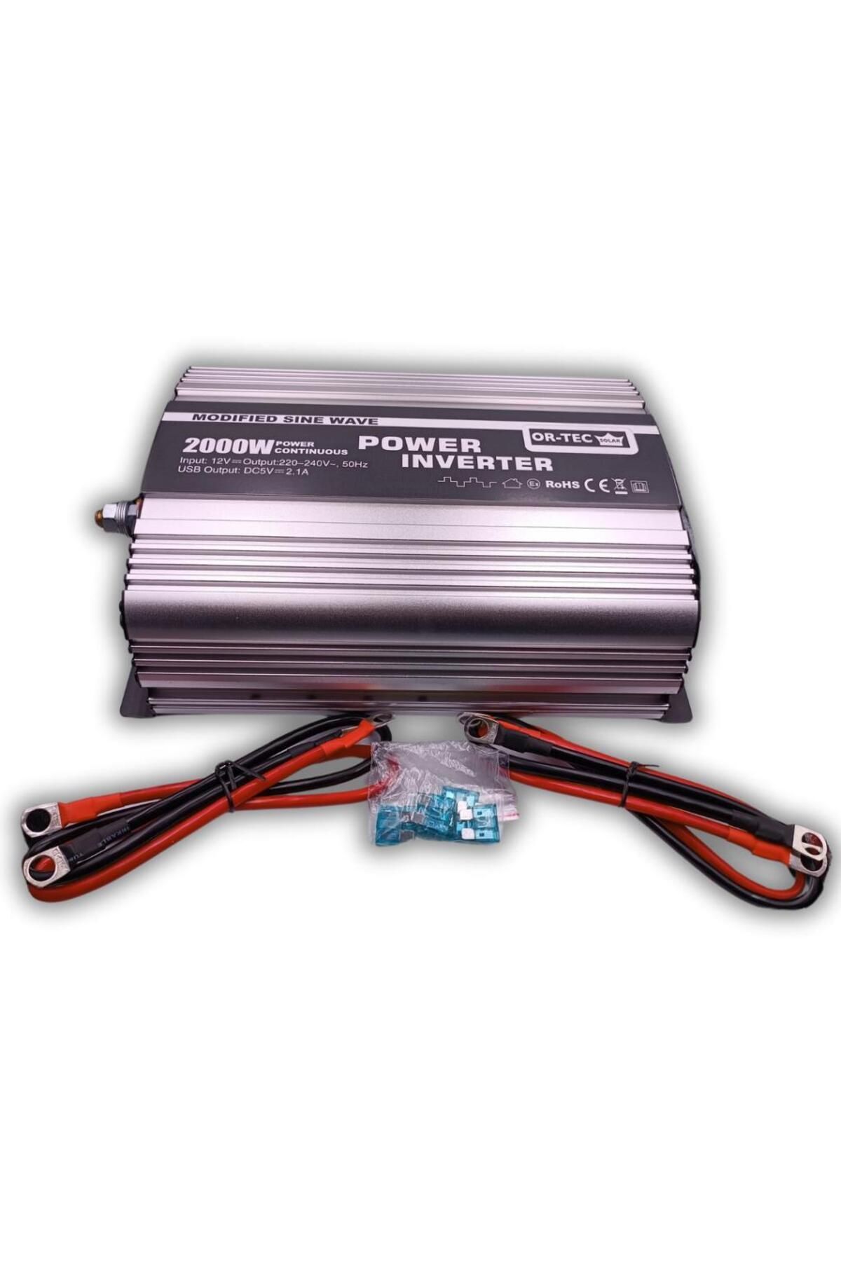 Ortec Solar 12v 2000w Modifiye Sinüs İnverter
