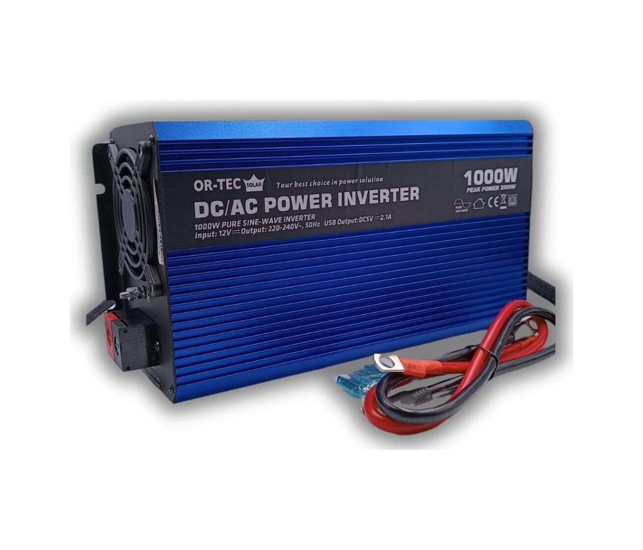 Ortec Solar 12 Volt 1000 Watt Tam Sinüs İnverter