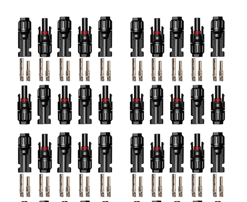 MC4 Connector 100 Set - Solar Panel Connector