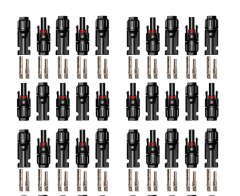 Mc4 Konnektör 100 Set - Güneş Paneli̇ Solar Panel Konnektör
