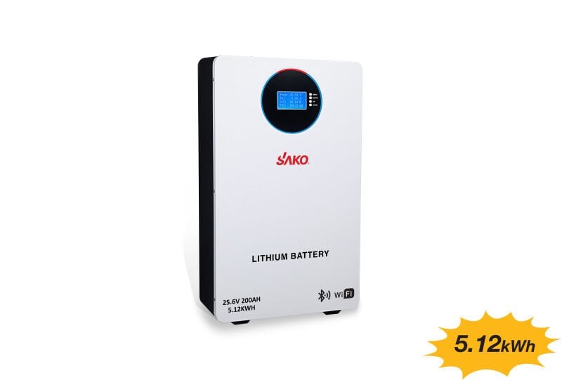 Sako Lifepo4 Akü 25,6V 200AH Li-pack