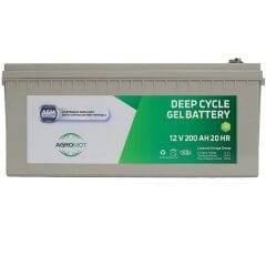 Agromot 12v 200 Ah Jel Akü