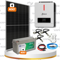 Yapı Solar 6.2 Kw Hazır Solar Enerji Paketi AGR-150-6.2
