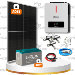 Yapı Solar 6.2 Kw Hazır Solar Enerji Paketi EXE-150-6.2