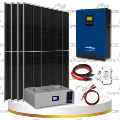 Yapı Solar 5 Kw Lityum Akülü Hazır Solar Enerji Paketi TOM-51