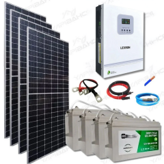 Yapı Solar 3 Kw Mppt Bağ Evi Hazır Güneş Enerjisi Paketi Tak Çalıştır