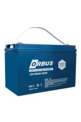 Orbus 12v 100 Amper Derin Döngü Karbon Jel Akü