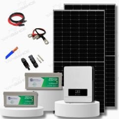 Yapısolar 3 Kw Mppt Monokristal Solar Güneş Enerjisi Bağ Evi Paketi
