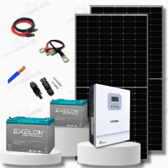 Yapısolar 3 Kw Mppt Monokristal Solar Güneş Enerjisi Bağ Evi Paketi