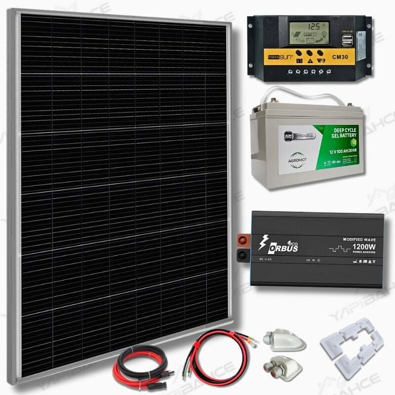 Yapısolar 1 Kw Hazır Karavan Paket