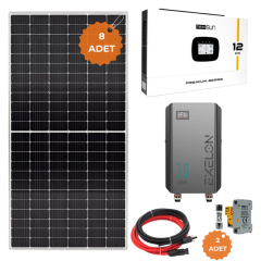 Yapısolar 16 kW Depolamalı 12 kW İnverterli Solar Enerji Paketi Tak Çalıştır