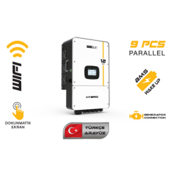 MEXXSUN 12 KW LV (48V) Hibrit Monofaze İnverter
