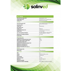 Solinved 5 kW 48V 5000W Gordion Serisi Paralellenebilir MPPT Off-Grid Invertör