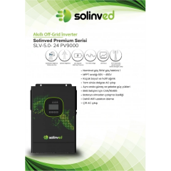 Solinved 5 KW 24 V Gordion Premium Serisi MPPT Off-Grid İnverter