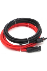 6 mm Solar Cable, 20 Meters, with MC4 Connectors (10+10mt)